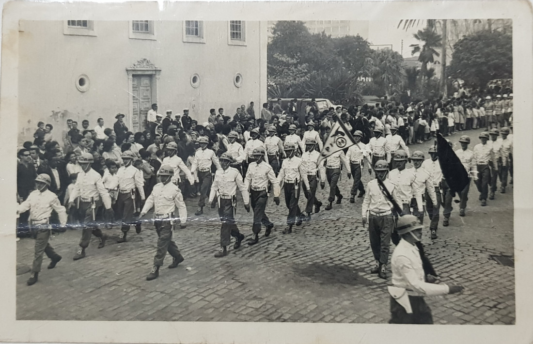 Formatura 7 de setembro. 1963. Florianópolis. Quartel do Comando-Geral