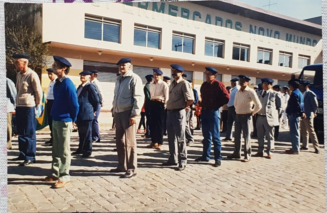 Primeira formatura em que Julio Gritz participou depois de ingressar na reserva remunerada