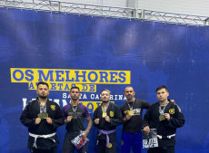 Equipe Gladiadores brilha na 2ª etapa do Circuito Mormaii de Jiu-Jitsu