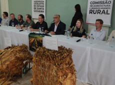 Deputado Sargento Lima comandou a audiência pública em Canoinhas
