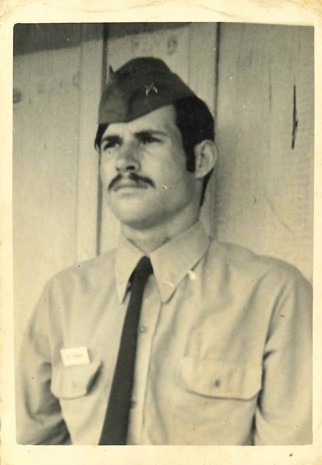 Sargento Valdemar Vozniak quando soldado