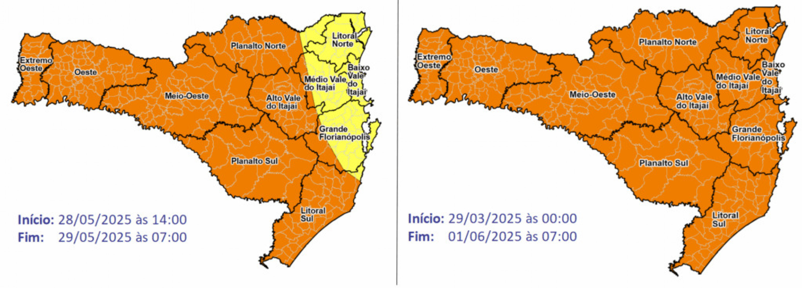 Divulgação Defesa Civil