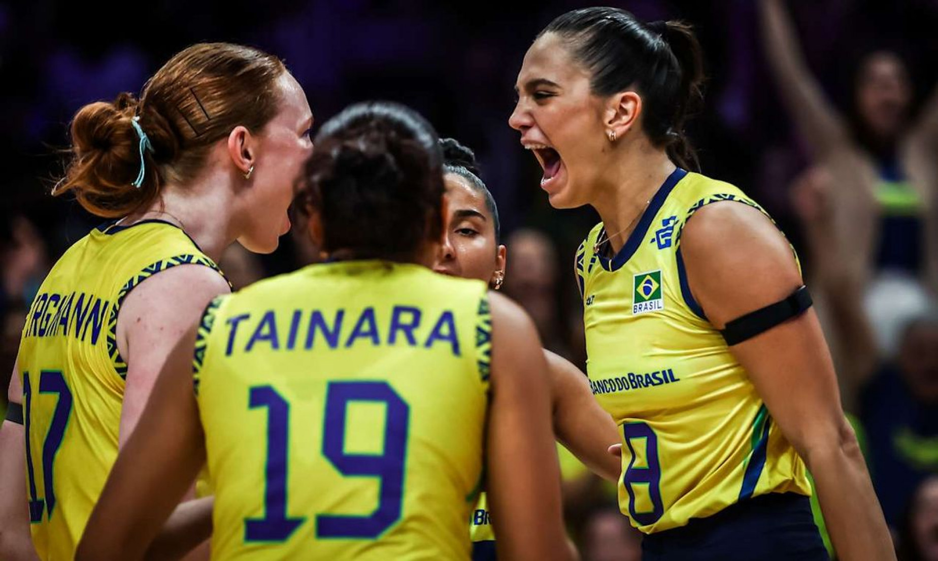 Brasil sofre, mas derrota Alemanha na Liga das Nações de vôlei