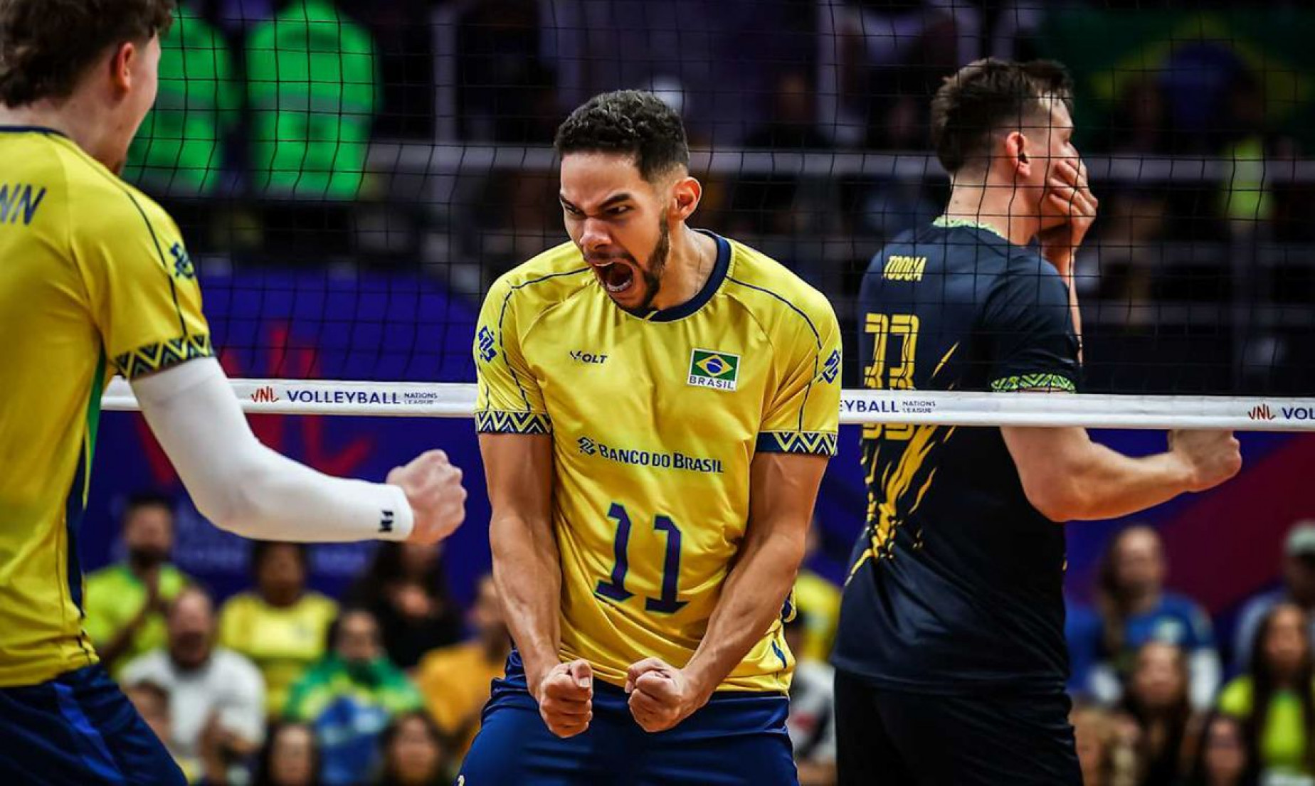Após início apagado, Brasil vence Ucrânia de virada na Liga das Nações
