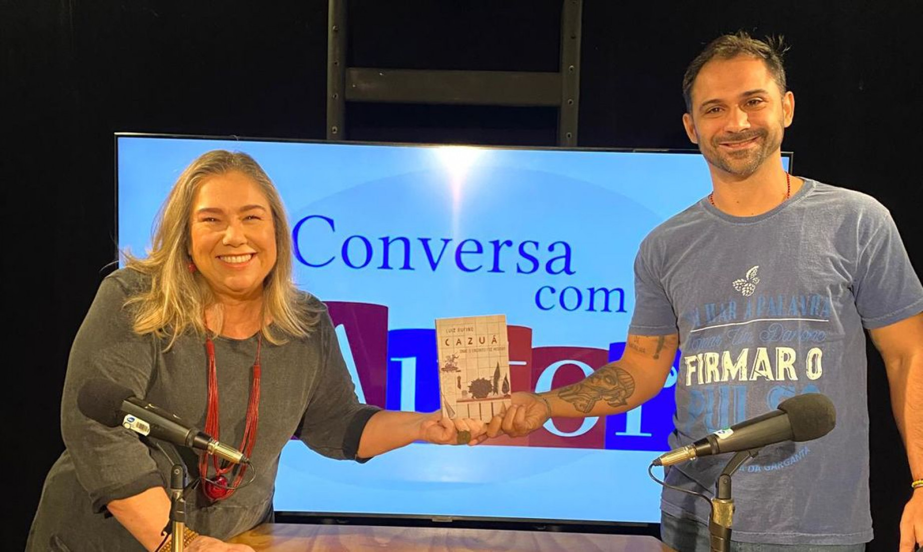 Conversa com o Autor traz bate-papo com Luiz Rufino na Rádio MEC