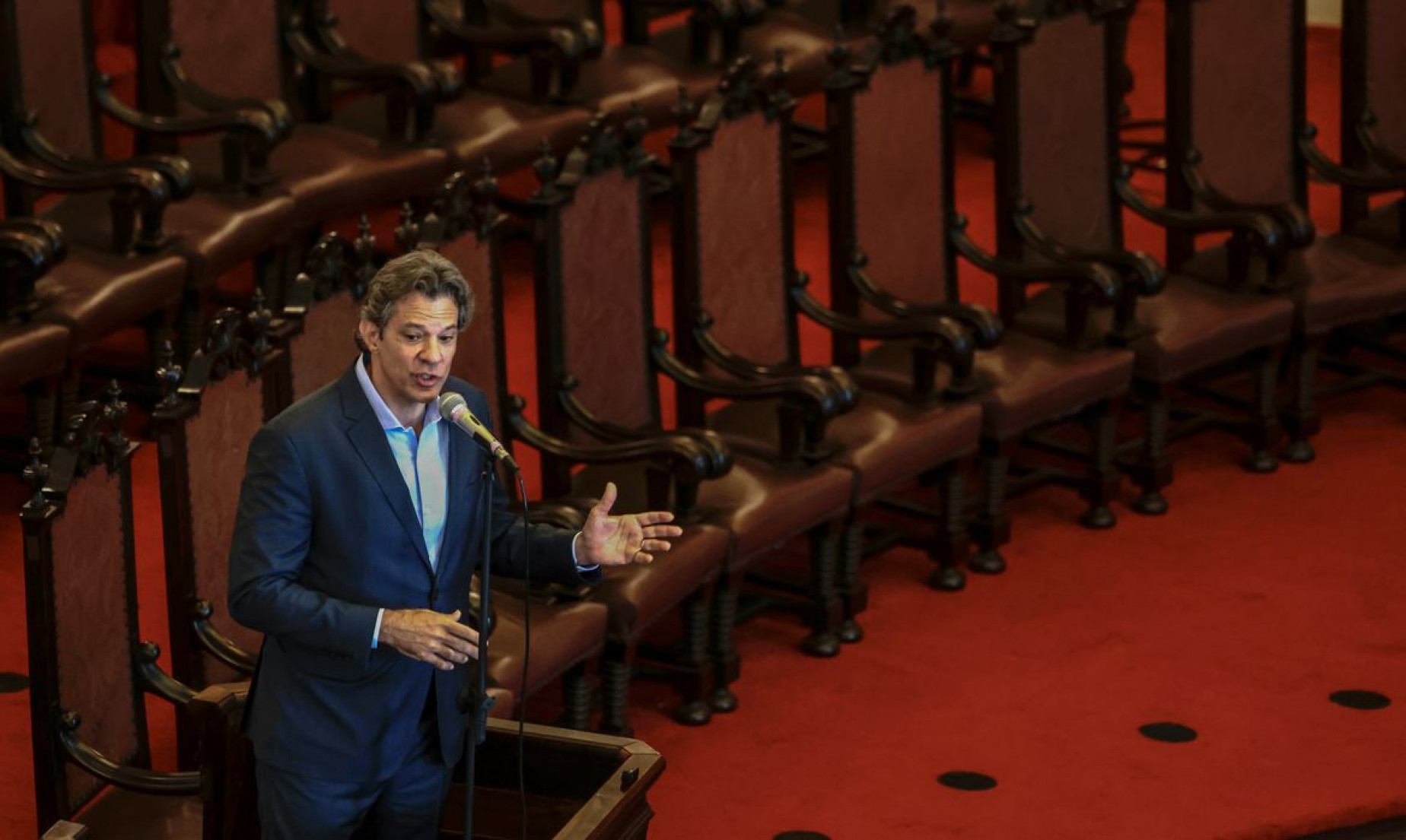 Haddad defende mobilização de progressistas contra desigualdade