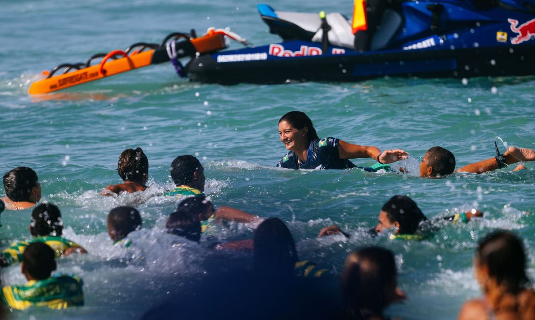 Luana Silva para em australiana e é vice-campeã em Saquarema