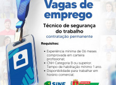 Vagas de emprego Três Barras