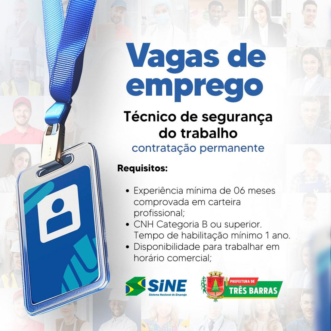 Vagas de emprego Três Barras