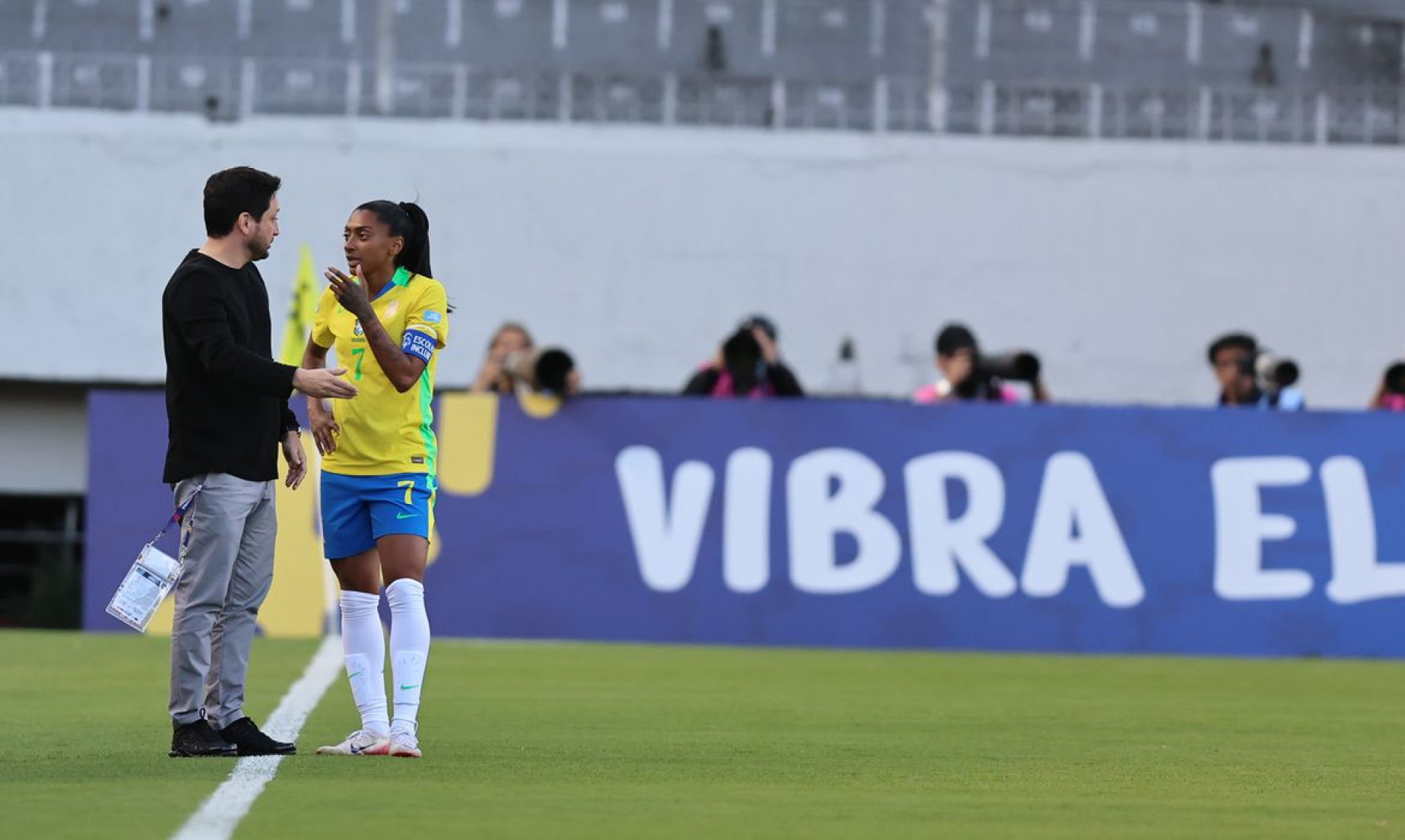 Conmebol libera aquecimento em campo na Copa América Feminina