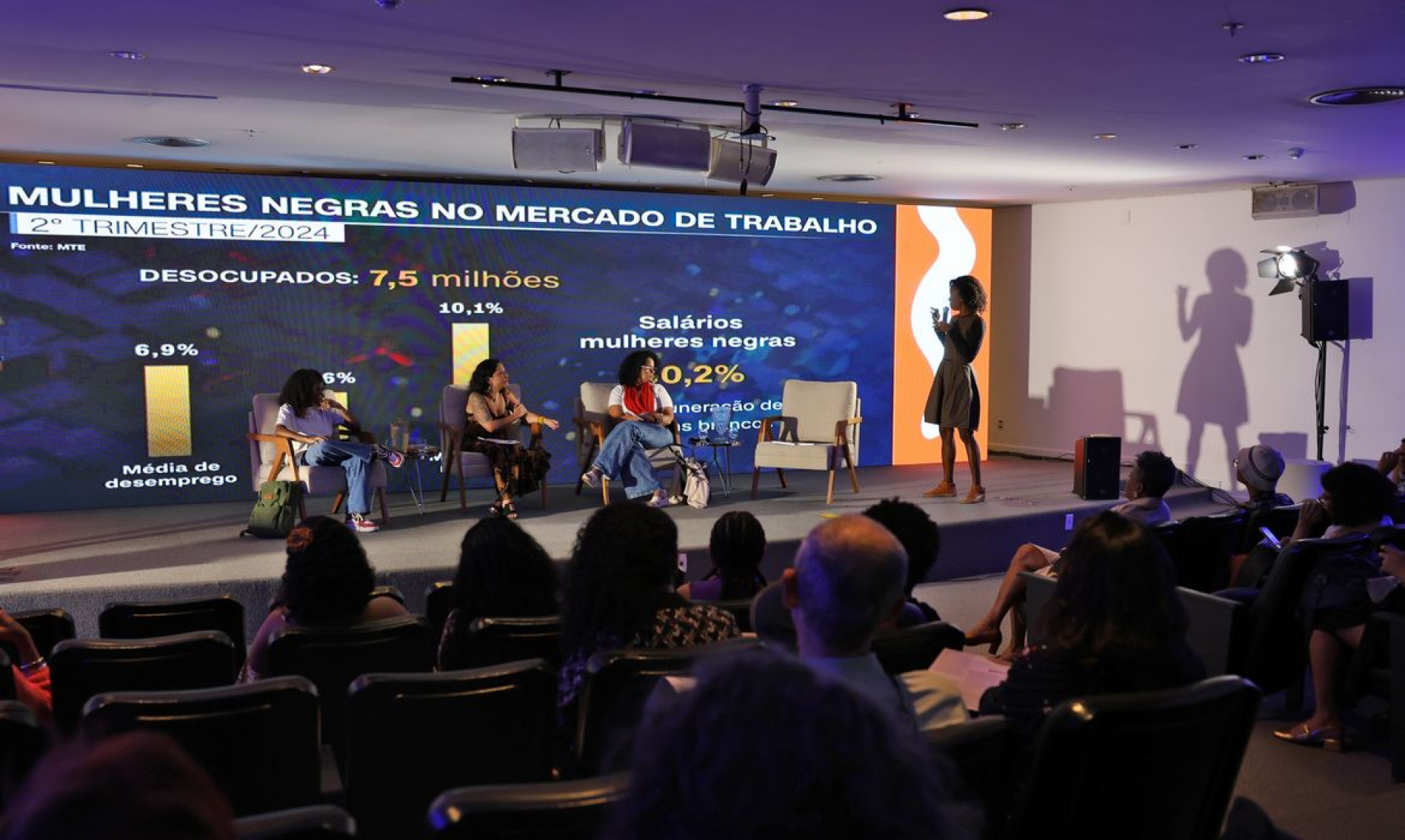 Festival Latinidades debate trabalho digno de mulheres jovens negras 