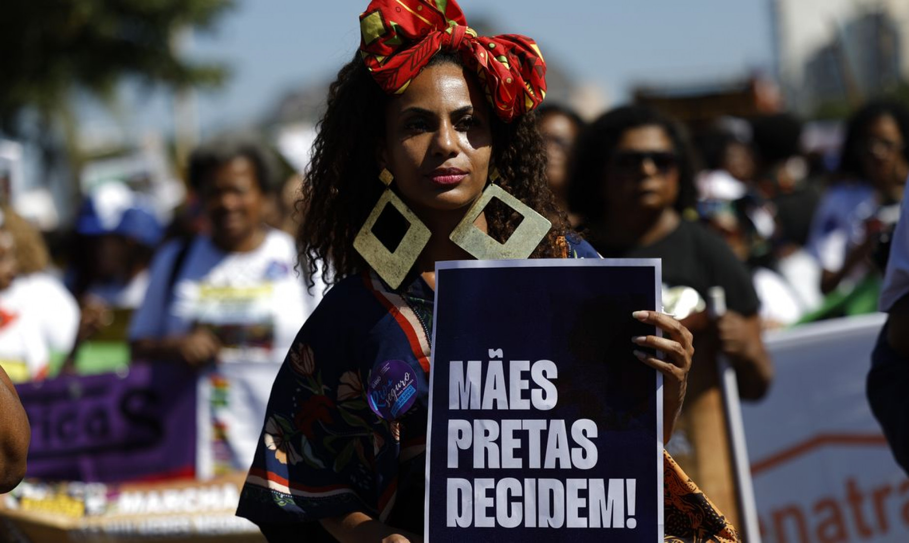 Mulheres negras reivindicam justiça e bem-viver em marcha no Rio
