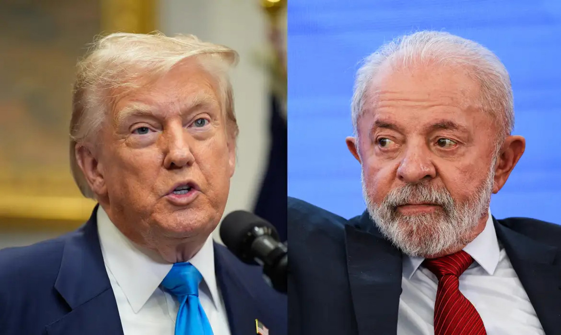 Trump diz que Lula pode ligar para ele quando quiser