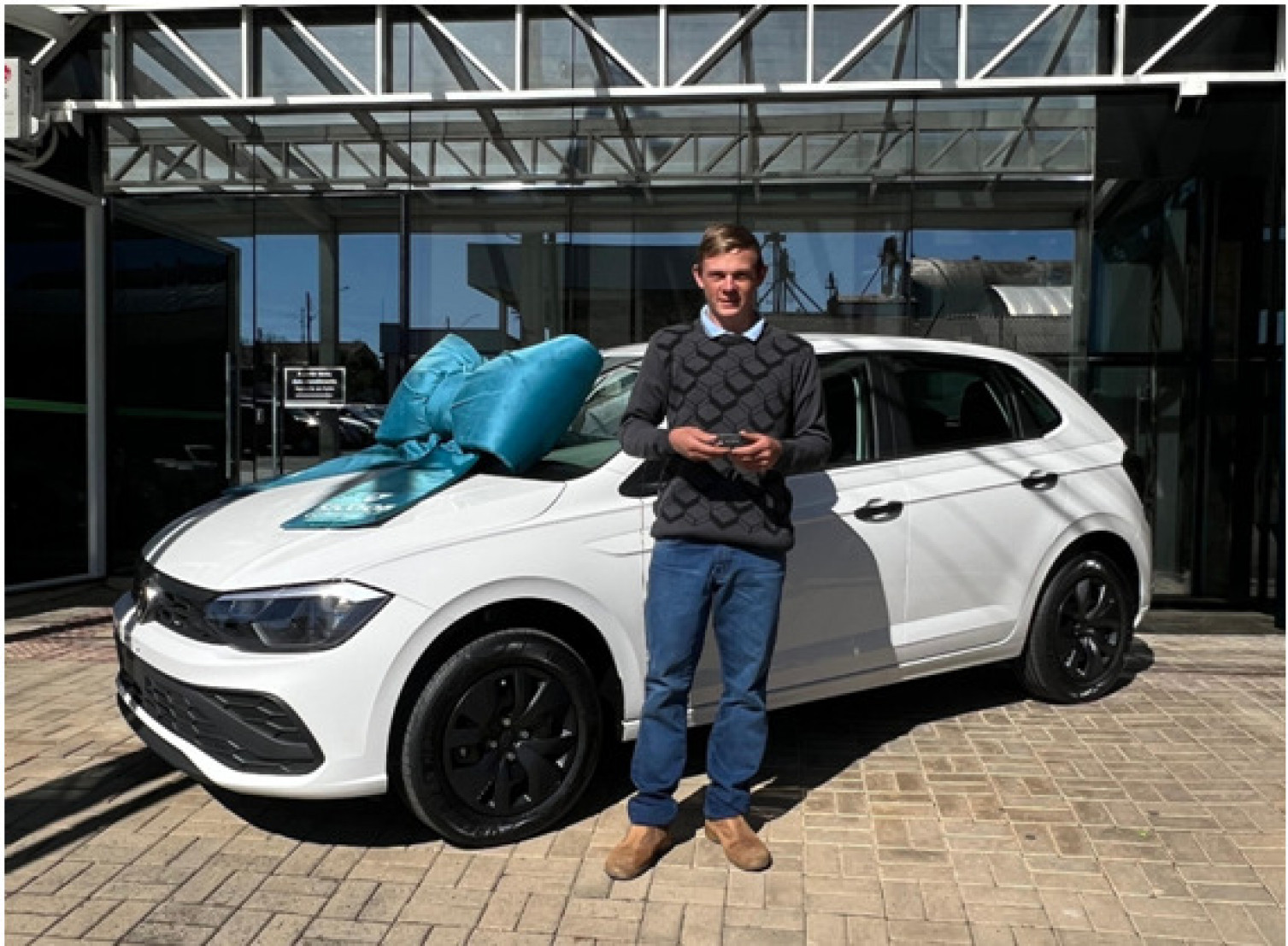 Lucas Artner, o ganhador do Polo Track 0KM.