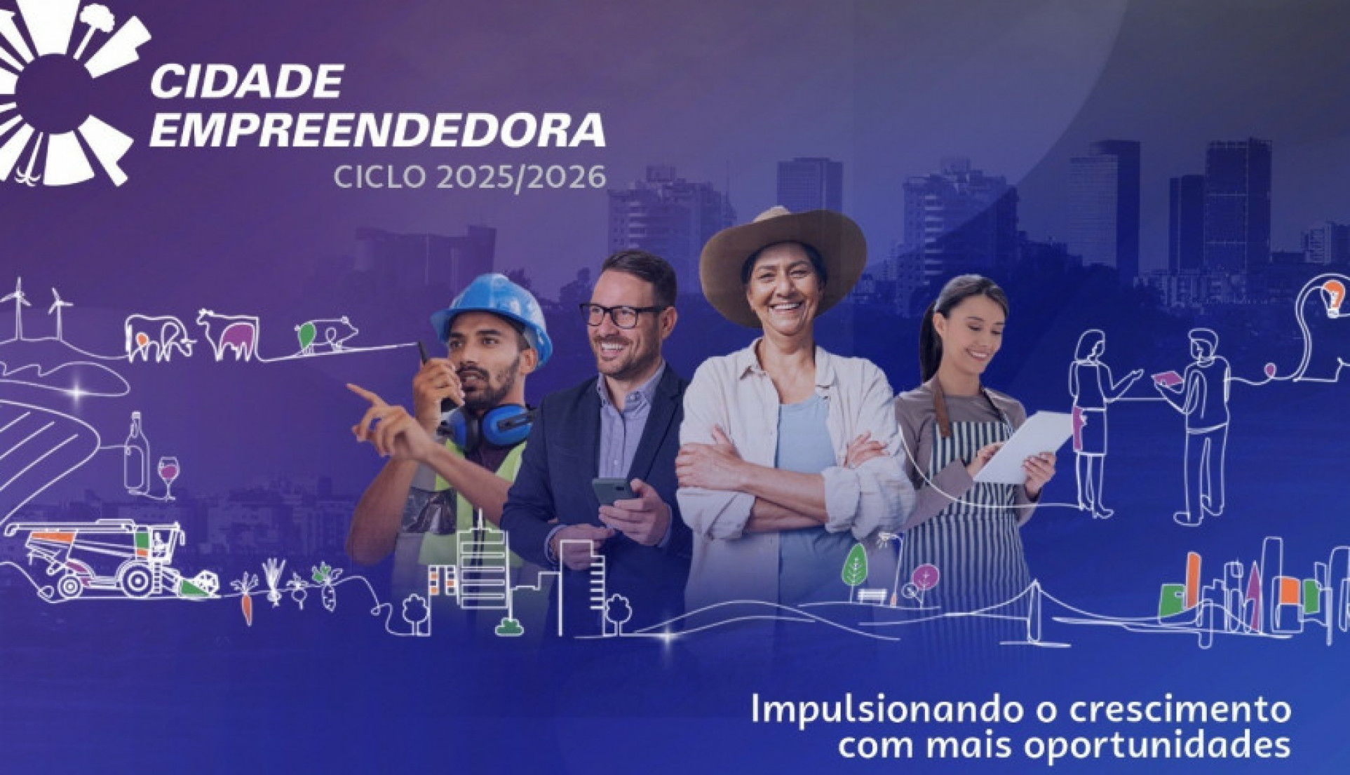 Programa Cidade Empreendedora atinge 174 municípios em Santa Catarina no ciclo 2025/2026