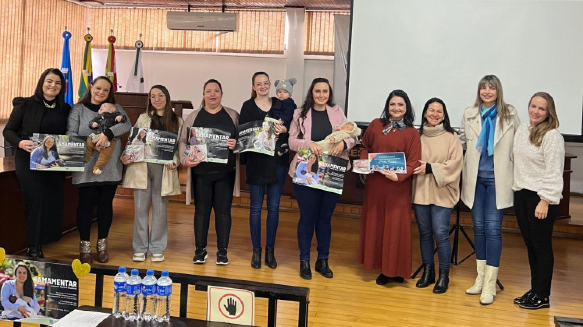 Abertura da Campanha municipal de Amamentação 2025.
