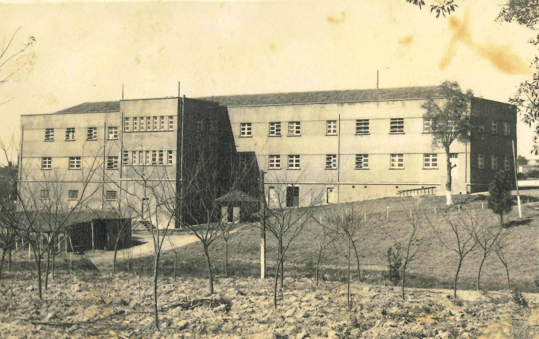 3BPM. Fundos do quartel. Ano de 1966