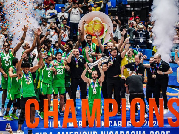 Brasil é campeão da AmeriCup de basquete após 16 anos de jejum