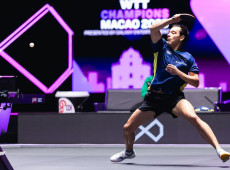 Hugo Calderano é vice-campeão do WTT Champions Macau