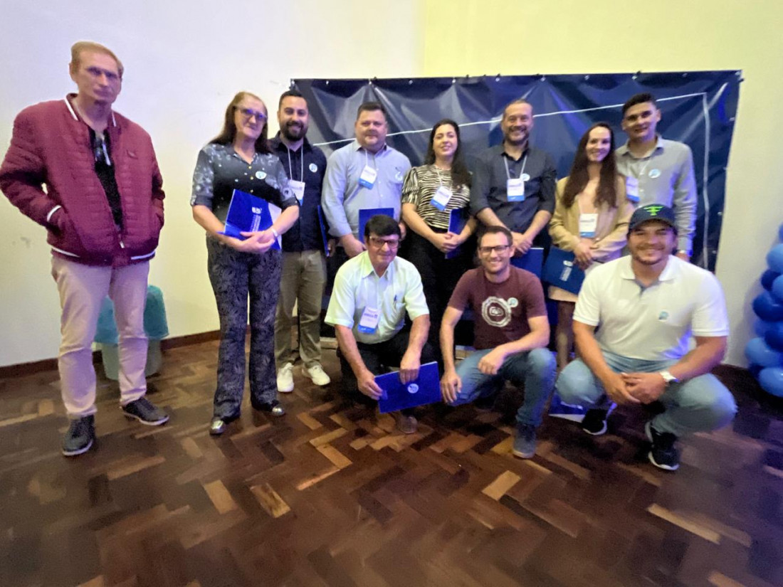 O evento contou com a presença de membros do partido do município de Canoinhas.