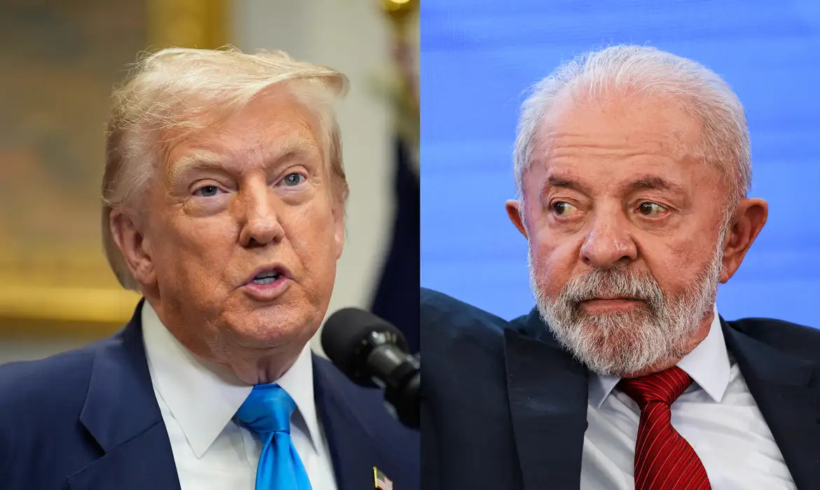 Lula conversa com Trump e pede fim de tarifaço a produtos brasileiros