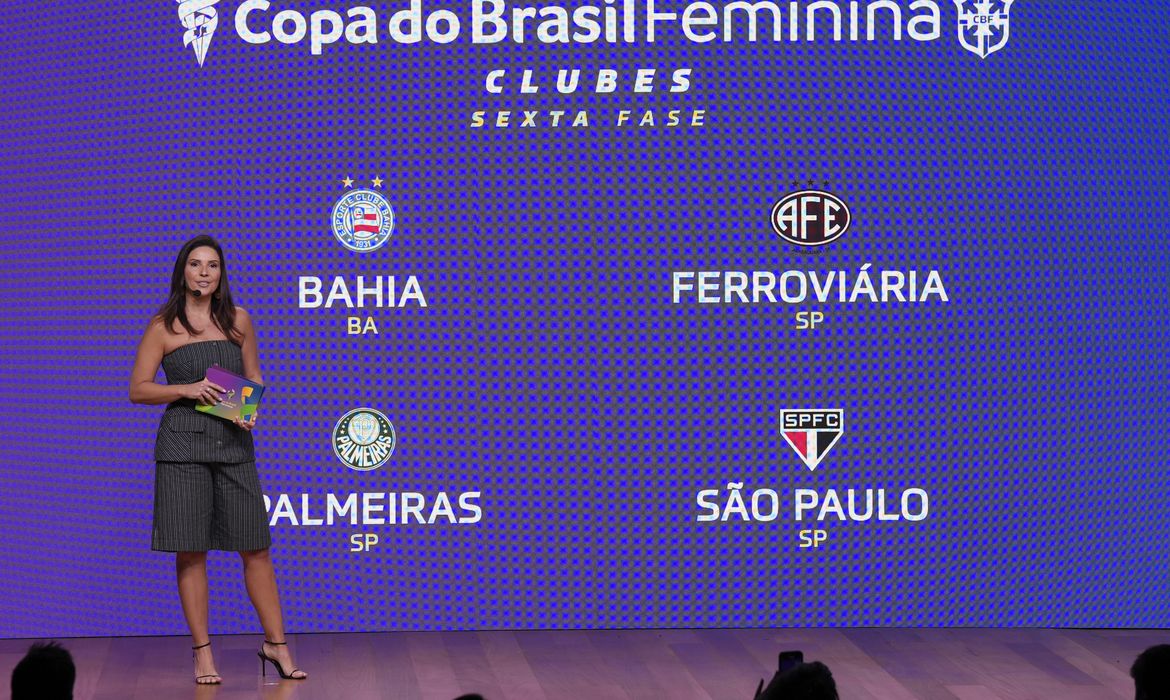 CBF sorteia confrontos das semifinais da Copa do Brasil Feminina
