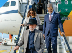 Lula chega a Roma para eventos sobre segurança alimentar