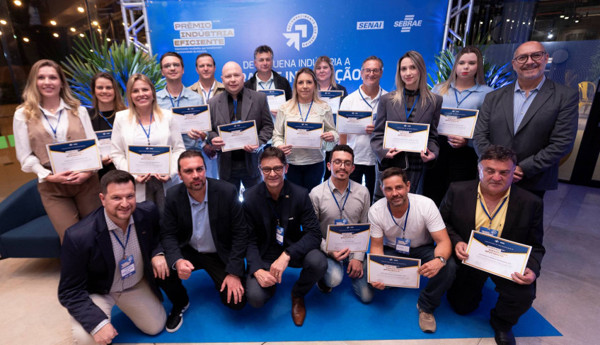 Prêmio Indústria Eficiente reconhece micro e pequenas empresas da Grande Florianópolis e da Serra