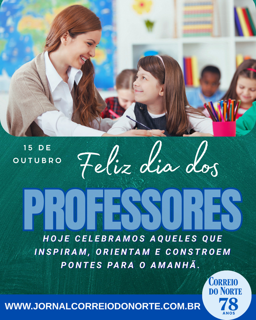 Feliz dia dos Professores