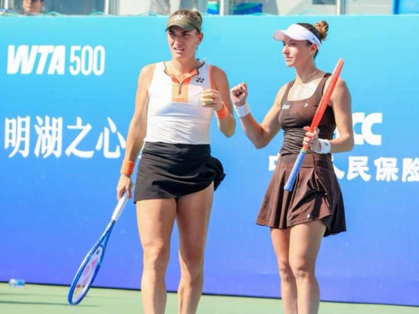 Dupla de Stefani avança às semifinais do WTA de Ningbo, na China