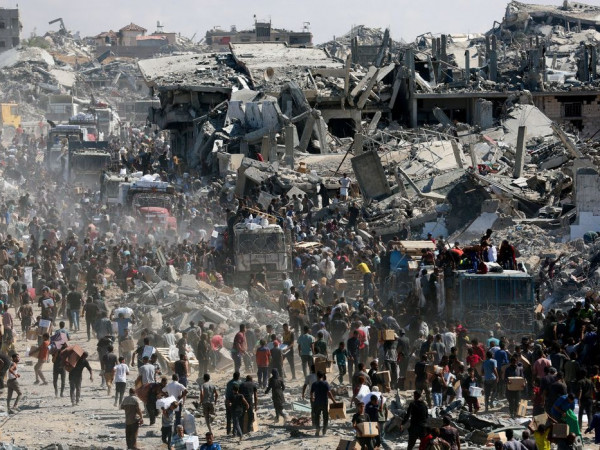 ONU diz que 560 toneladas de alimentos entram por dia em Gaza