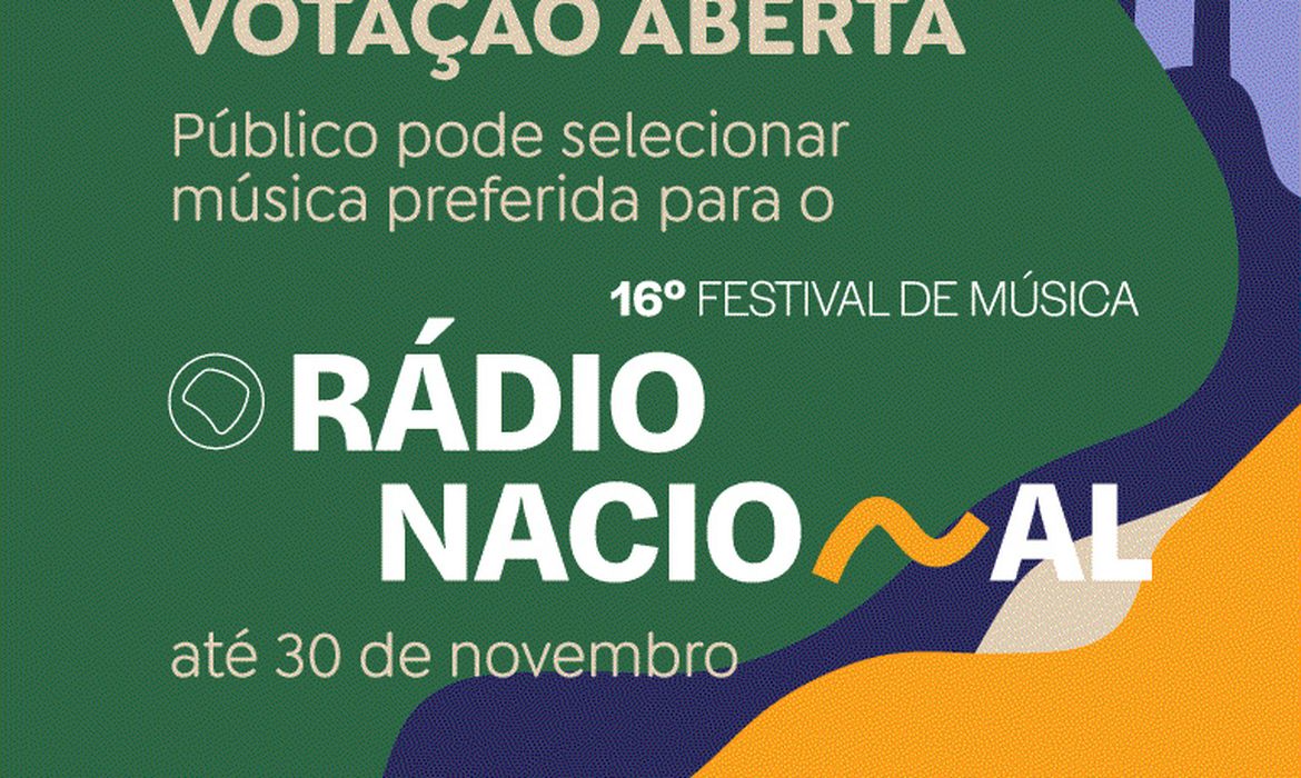 Votação online do 16º Festival de Música da Rádio Nacional está aberta