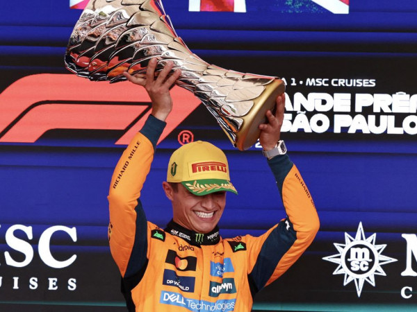 Fórmula 1: Lando Norris vence GP do Brasil e abre vantagem na ponta