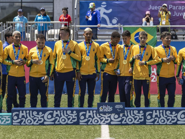 Brasil encerra Parapan de Jovens na liderança do quadro de medalhas