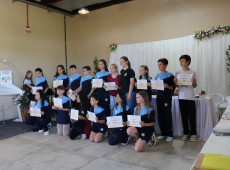 A fase municipal contou com a participação dos vencedores de cada escola.