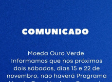 Informação à comunidade.