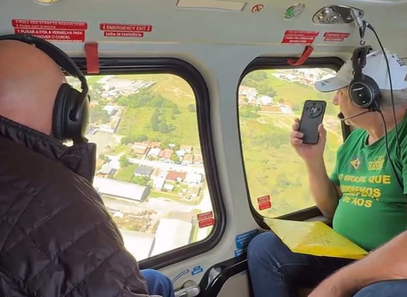 Luciano Hang visita Mafra e avalia locais para possível nova loja da Havan, gerando expectativa de crescimento e mais empregos na região.