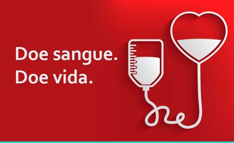 Doar Sangue é um ato de ato de amor a vida.