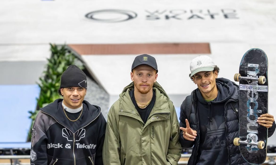 Três brasileiros vão à semi de etapa da Copa do Mundo de skate street