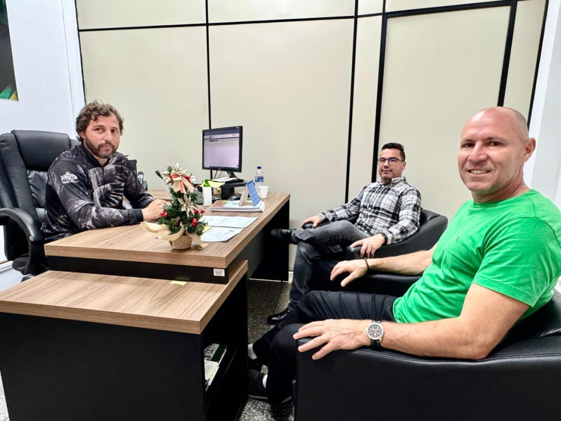 Primeira reunião oficial de alinhamento com o vereador Jocimar Jubanski.