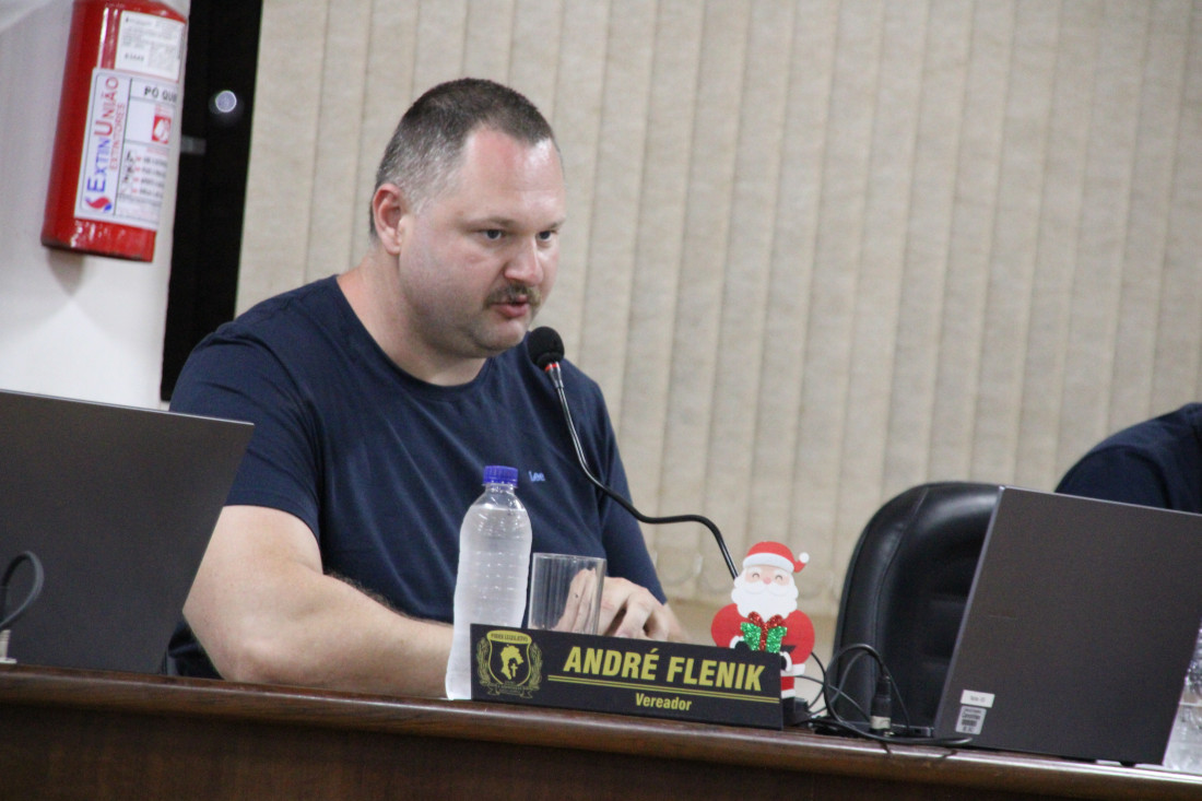 Vereador André Flenik