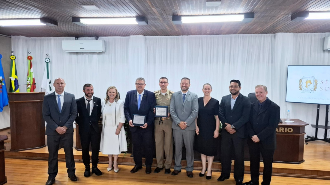 Solenidade e homenagem a Cidadãos Beneméritos