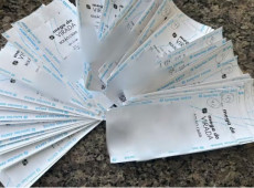 Volantes registrados para os bol&otilde;es