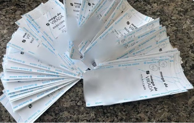 Volantes registrados para os bolões