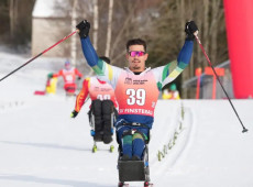 Ribera &eacute; ouro em etapa da Copa do Mundo de esqui cross-country