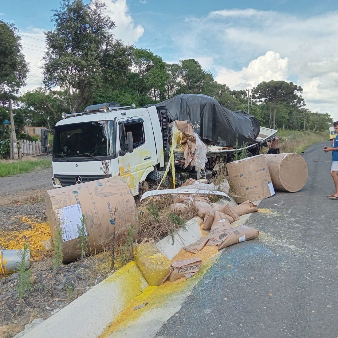 Rodovia BR-280, Localidade Buti&aacute; do Braz