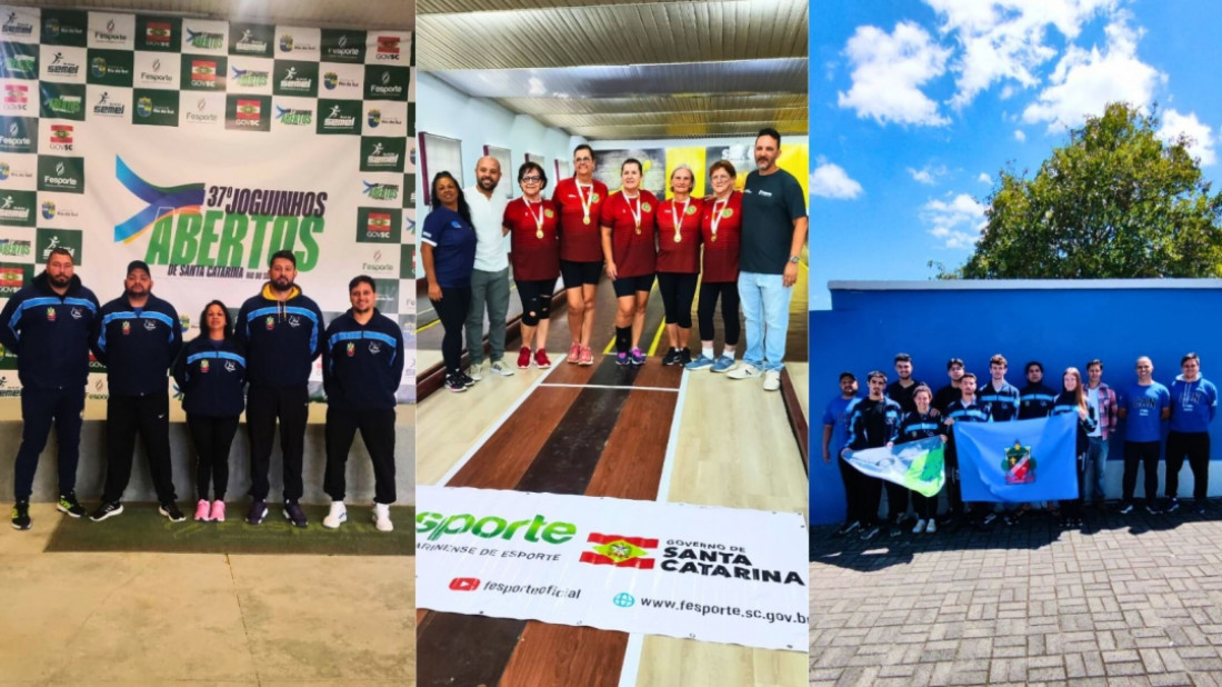 Somado ao sucesso nas competições externas, Canoinhas assumiu o protagonismo ao sediar a fase regional dos Joguinhos Abertos.