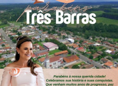 Homenagem da Prefeita do Munic&iacute;pio, Ana Claudia Quege.