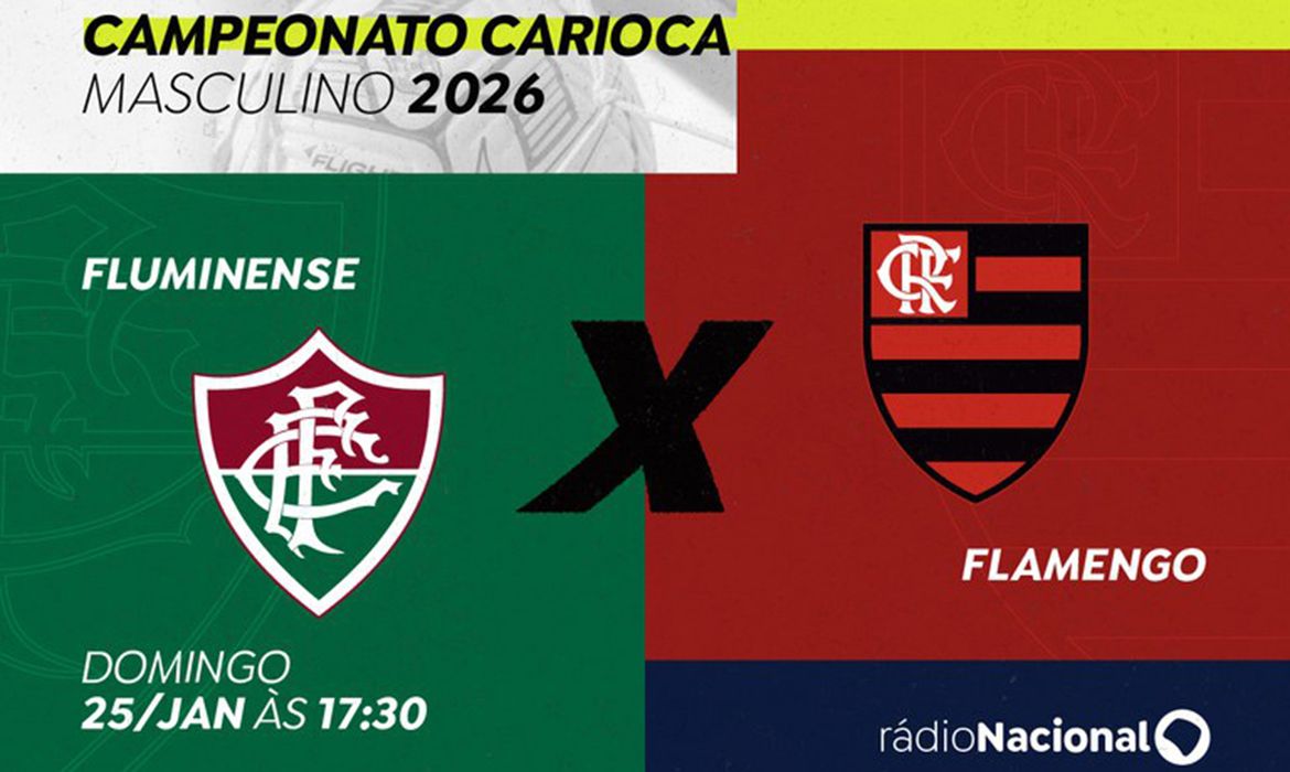 Rádio Nacional transmite Fla-Flu pelo Campeonato Carioca 