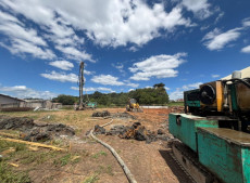 Novo posto de sa&uacute;de no Campo da &Aacute;gua Verde
